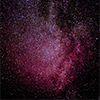 New Year's Starry sky 2 (the Milky Way - the northern part)